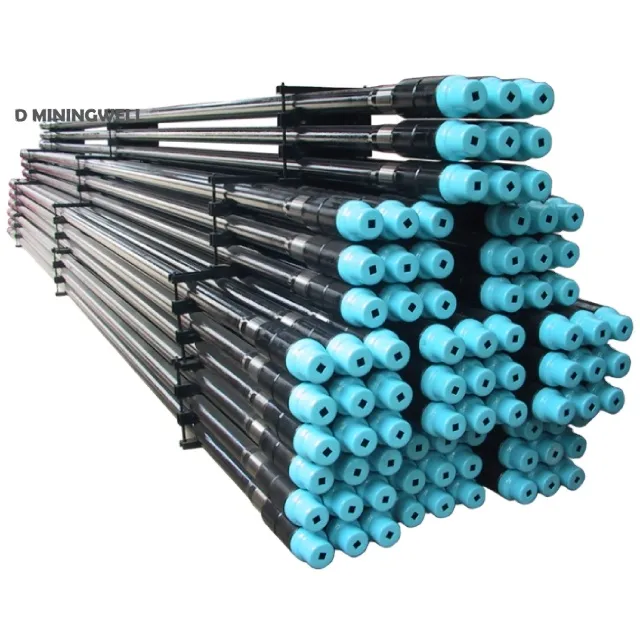 Water Well Drill rod 76mm 3M long   API 2 7/8\